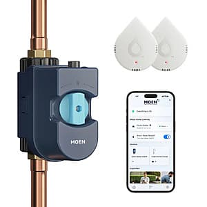 Costco Members: Moen Flo Smart Water Monitor & Shutoff w/ 2 Smart Leak Detectors $400 + Free S&H