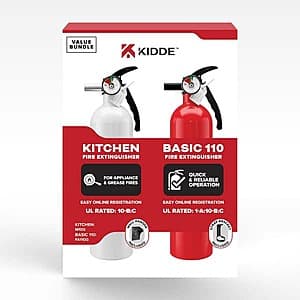 Select Home Depot Stores: 2-Pk Kidde 1-A:10-B:C & 10-B:C Fire Extinguisher $4.50 (In-Store Only)