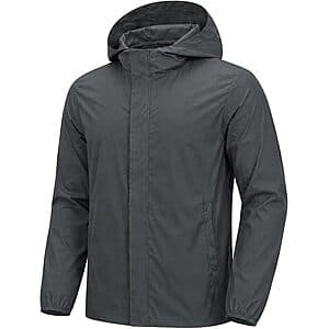 SWISSWELL Men's Rain Jacket (various colors) $12