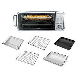 Costco: Ninja Flip 10-in-1 Toaster Oven & Air Fryer with Added Broil Rack $150 (reg $190)) $149.99