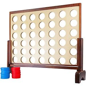Pure Outdoor by Monoprice Giant Four-in-a-Row Game $40 + Free S&H