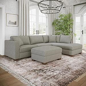 Costco Members: Thomasville Walsen Sectional w/ Storage Ottoman $1000 + Free S&H