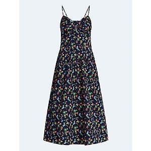 Free Assembly Women's Twist Front Sleeveless Maxi Dress with Drop Waist, Sizes XS-XXL $14.99
