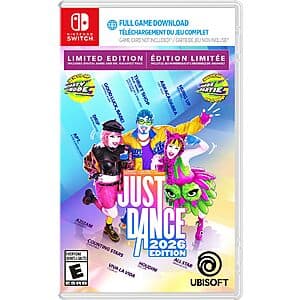 Prime Members: Just Dance 2026 Edition Limited Edition (Switch, Code in Box) $20 + Free S&H