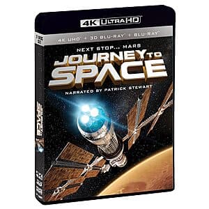 Journey to Space (2015) (4K UHD + 3D Blu-Ray + Blu-Ray) $11.50