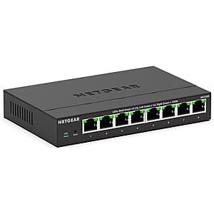 Netgear 8-Port 2.5G Gigabit Ethernet Smart Managed Essentials Network Switch $130 + Free S&H