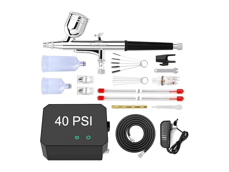 High Pressure Airbrush Kit w/ Compressor