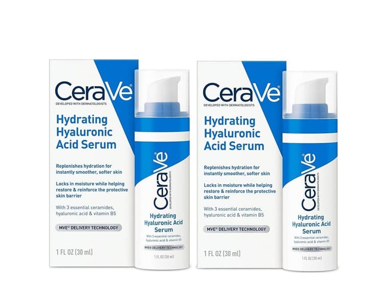 CeraVe Hydrating Hyaluronic Acid Serum, 1 oz (Pack