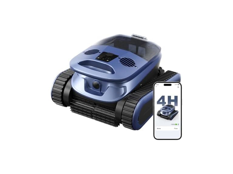 5600GPH Robotic Pool Cleaner, 240Min