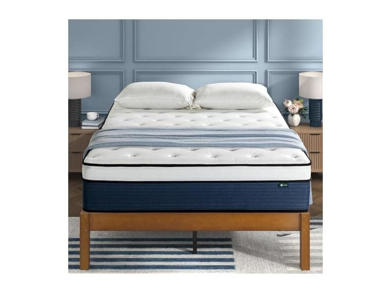 Zinus 14 Inch Cooling Comfort Support Hybrid King Mattress