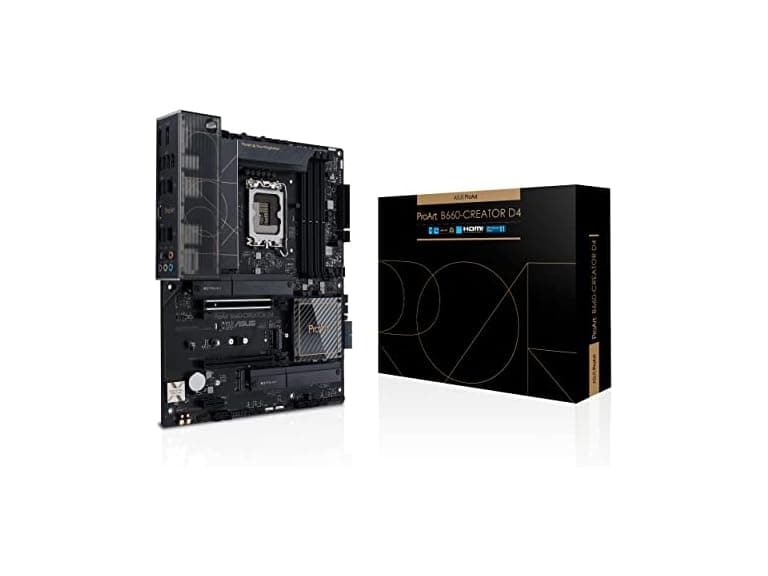 ASUS ProArt B660-Creator D4 Intel LGA 1700 ATX DDR4 Motherboard