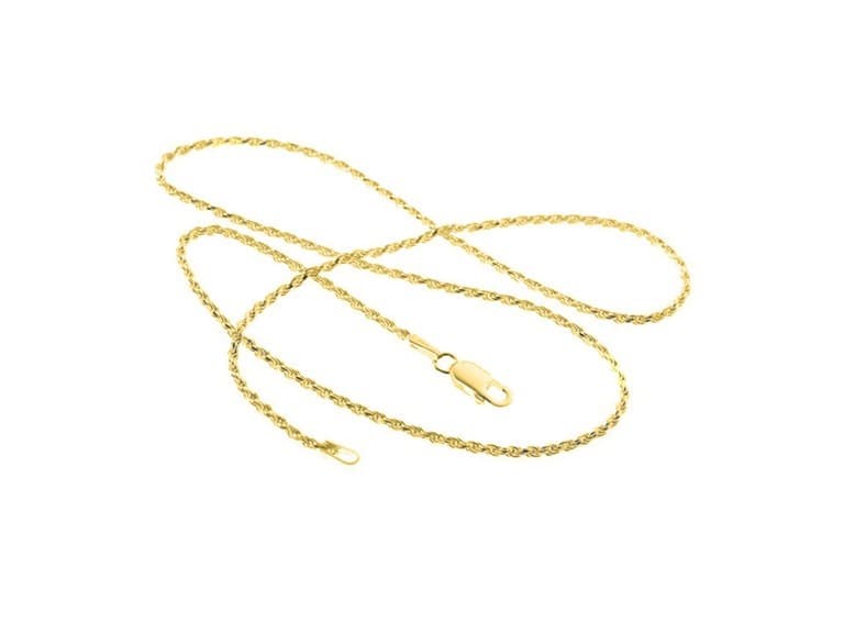 Yeidid 18K Gold Plated Rope Chain 16-30"