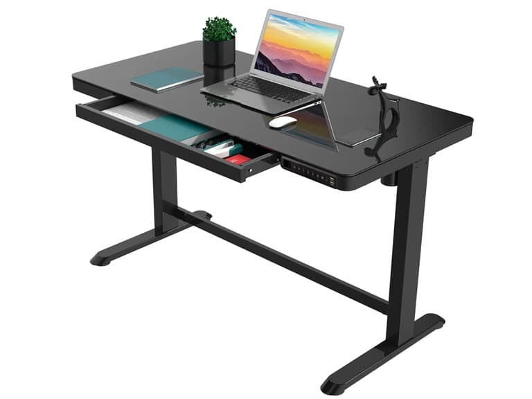 Rise Up Essential Standing Desk Black