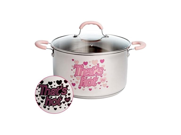 Paris Hilton 8Qt Stock Pot Pink