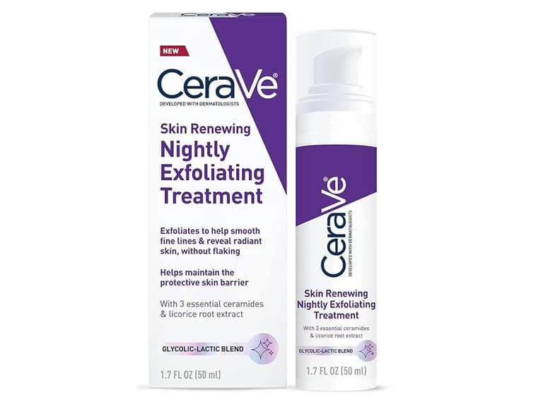 CeraVe Nightly Exfoliating Treatment, 2 Pack