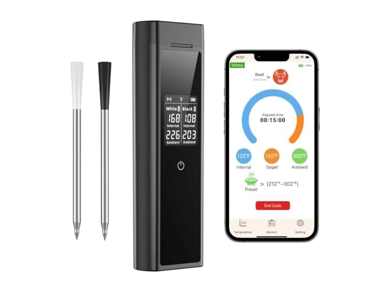 LPUSK B0HFX41BSG Smart Wireless Meat Thermometer