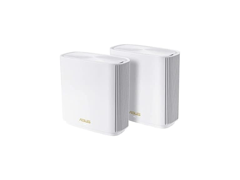 ASUS ZenWiFi - AX7800 WiFi 6 AiMesh Home Wireless System - White (2-Pack) (Refurbished)