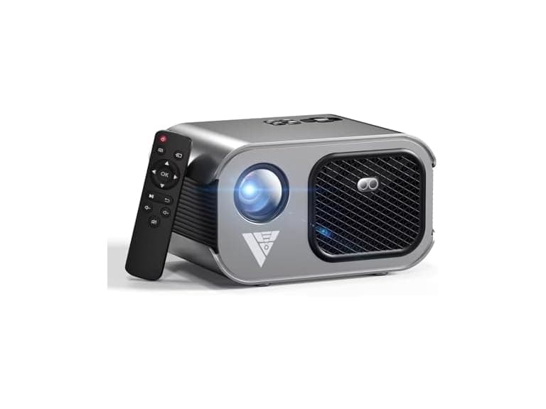 Vamvo Home Projector w/ WiFi Bluetooth