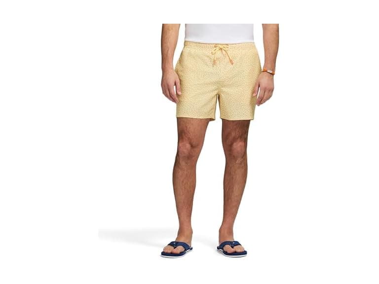 Izod Men Swim Trunks Comfort Liner Upf50 Swimsuit