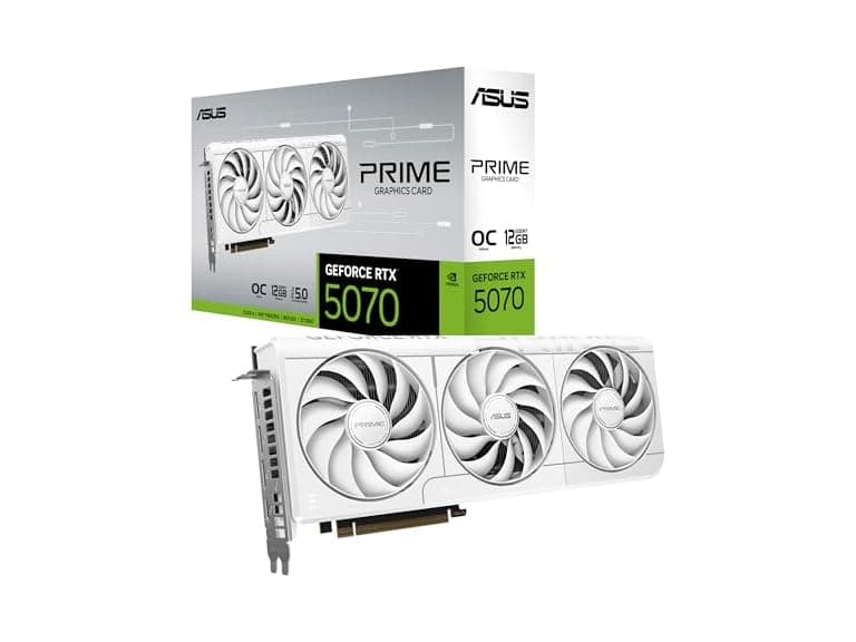 ASUS Prime GeForce RTX 5070 White OC