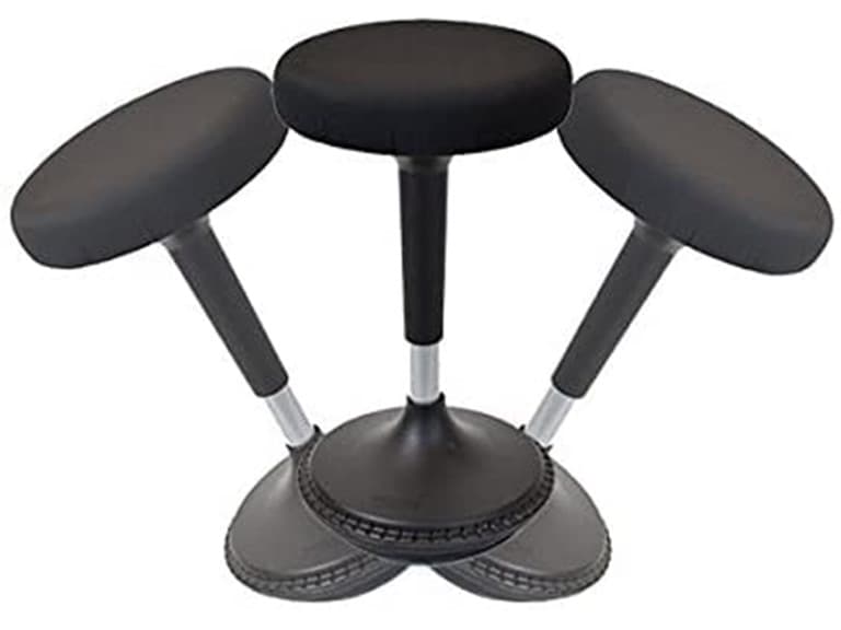 Wobble Stool Standing Desk Stool Black