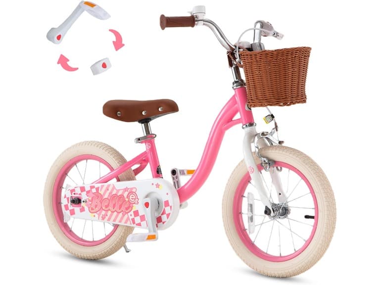 RoyalBaby Girls Bike Belle EZ Kids Bike, Balance