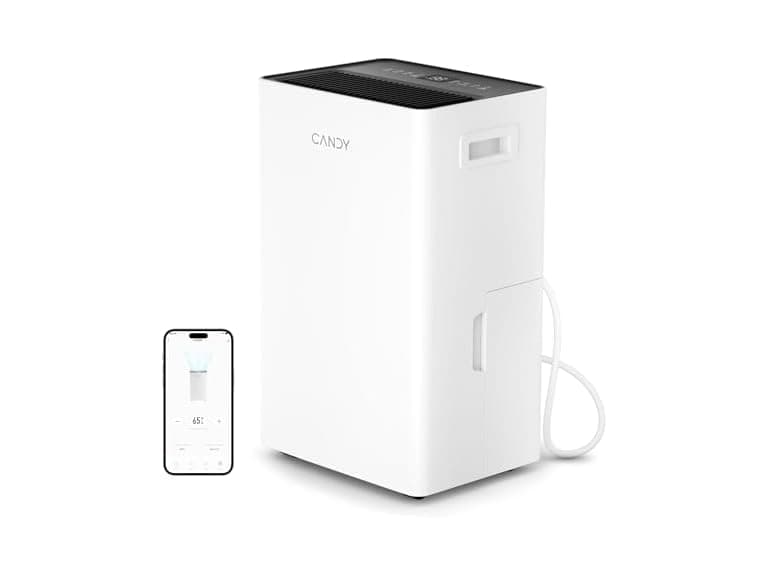 Candy 4500 Sq.Ft Dehumidifier for Basement, 80 Pt