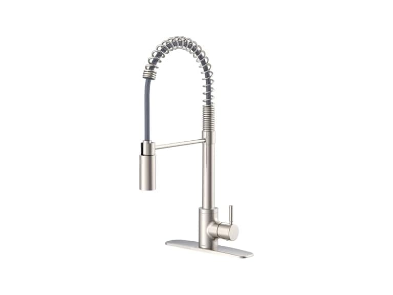 Gerber The Foodie Pre-Rinse Kitchen Faucet, Stainless Steel