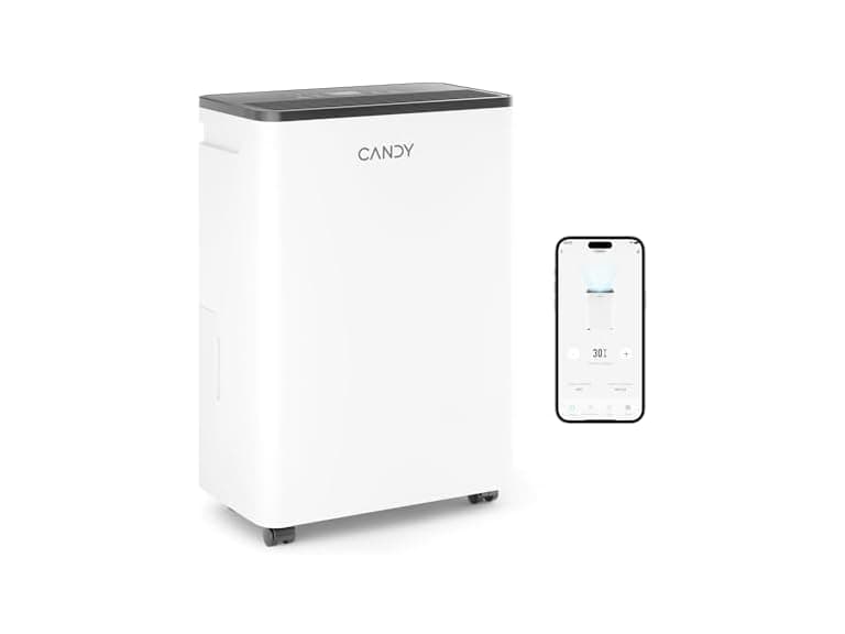 Candy 2000 Sq.Ft Dehumidifiers for Home, 34pt