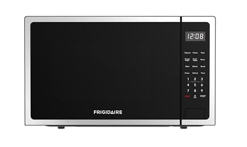 $103 | FRIGIDAIRE Stainless Steel Microwave Oven, 1.5 Cu Ft at Amazon