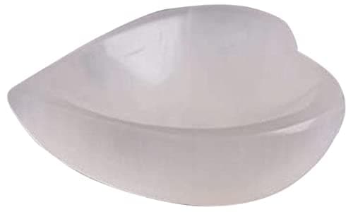 Selenite Crystal Heart Shape B...eal for Cleansing and Smudging