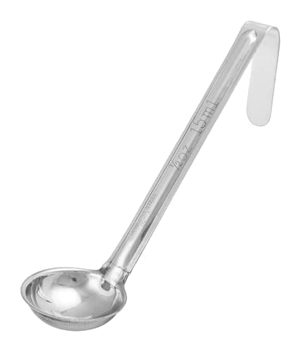 Winco One Piece Stainless Steel Ladle, 1/2 Ounce, 6"