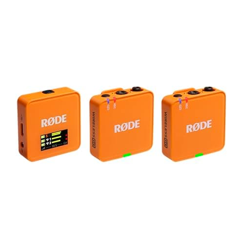 RØDE Wireless GO (Gen 3) – Com...Cameras and Computers (Orange)