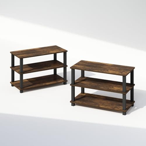 Furinno Turn-S-Tube Storage Sh...arage, Home Office, Amber Pine