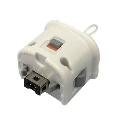 Motion Plus MotionPlus Adapter Sensor for Nintendo Wii Remote Controller White