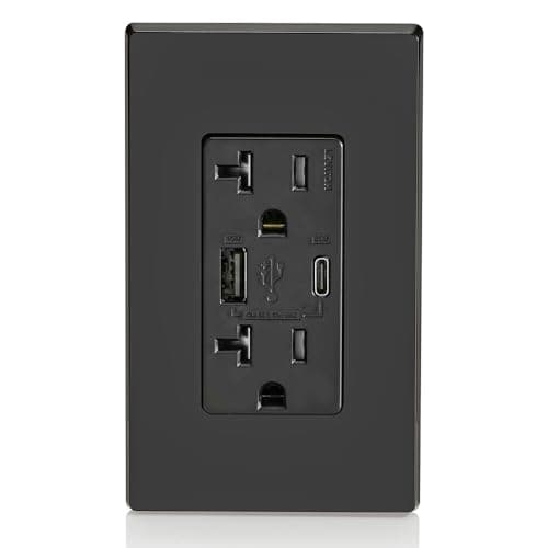 Leviton T5834-E 60W (20V@2.5A+...hones, Tablets, Laptops, Black