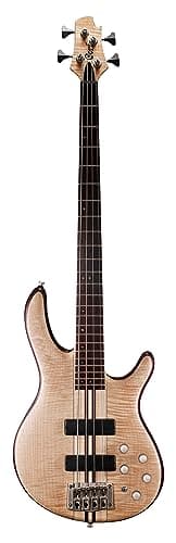 Cort Artisan Series A4 Plus Bass Guitar, Open Pore Natural