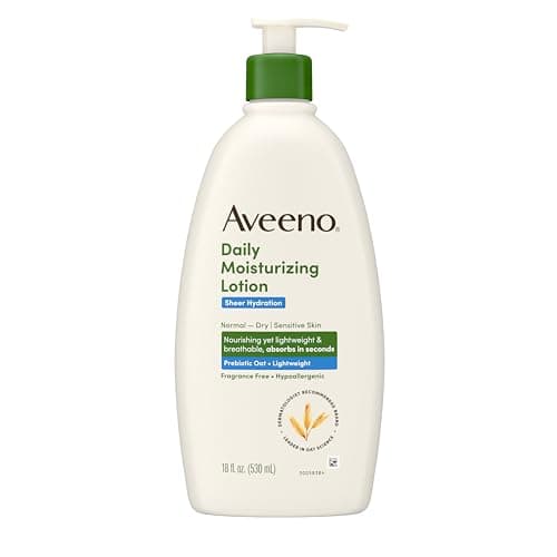 Select Accounts: 18-Oz Aveeno Sheer Hydration Daily Moisturizing Lotion $3 w/ S&S