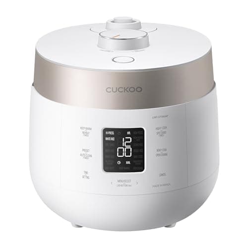 6-Cup Cuckoo Twin Pressure Rice Cooker & Warmer (White) $180 + Free S&H
