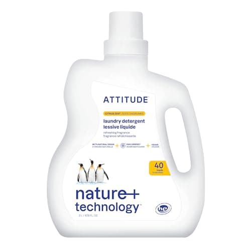 ATTITUDE Liquid Laundry Deterg...st Scent, 40 Loads, 67.6 Fl Oz