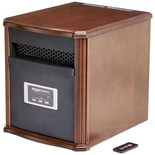 Amazon Basics Portable Space H...00W, 12"D x 13"W x 16"H, Brown