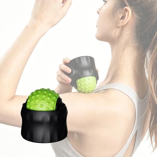 Massage Roller Ball, Ice Cold and Hot Therapy for Plantar Fasciitis Relief Foot Pain, Heel Spur, Sore Muscle, Trigger Point, Back, Arm, Neck, Shoulder, Leg, Gifts for Boyfriend Him Men Women(1Pack)