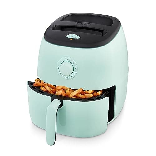 Dash Tasti-Crisp Air Fryer - A...-Off Feature - 6 Quarts - Aqua