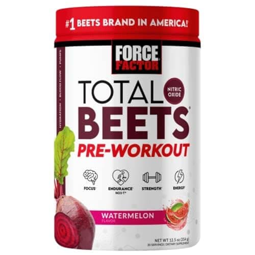 Force Factor Total Beets Pre-W...owder, Watermelon, 30 Servings