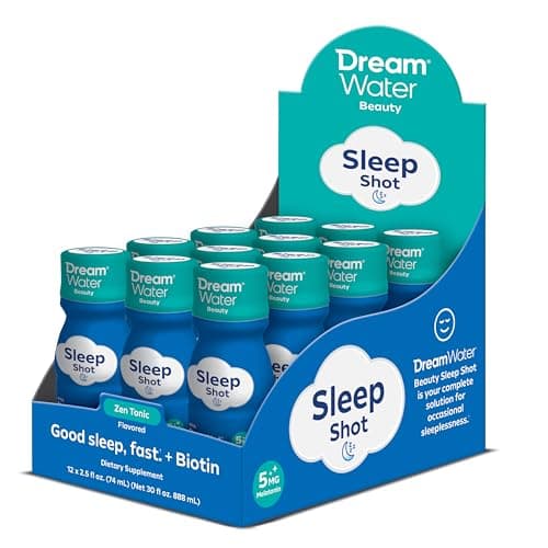 Dream Water Beauty Sleep Aid D...leep Shots, Zen Tonic 12-Count