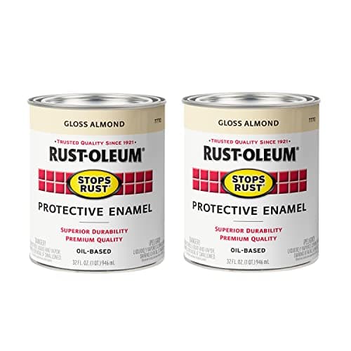 Rust-Oleum 7770502-2PK Stops R...art, Gloss Almond, (Pack of 2)