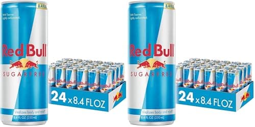 48-Pk 8.4-Oz Red Bull Sugar Free Energy Drink (Original) $37.05 w/ S&S + Free S&H