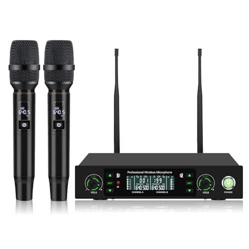 Wireless 2.4G Microphone System 2-Pack for $74.50 + free shipping