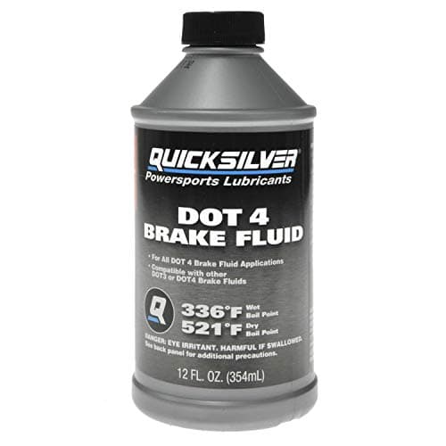 12-Oz Quicksilver DOT 4 Brake Fluid $3.35