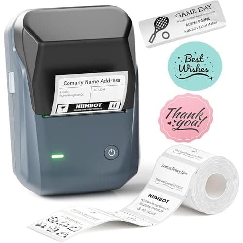 Wireless Thermal Label Maker Only $14.99 on Amazon (No Ink Needed!)